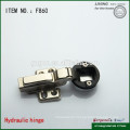 Fixed hydralic glass hinge concealed cabinet hinge